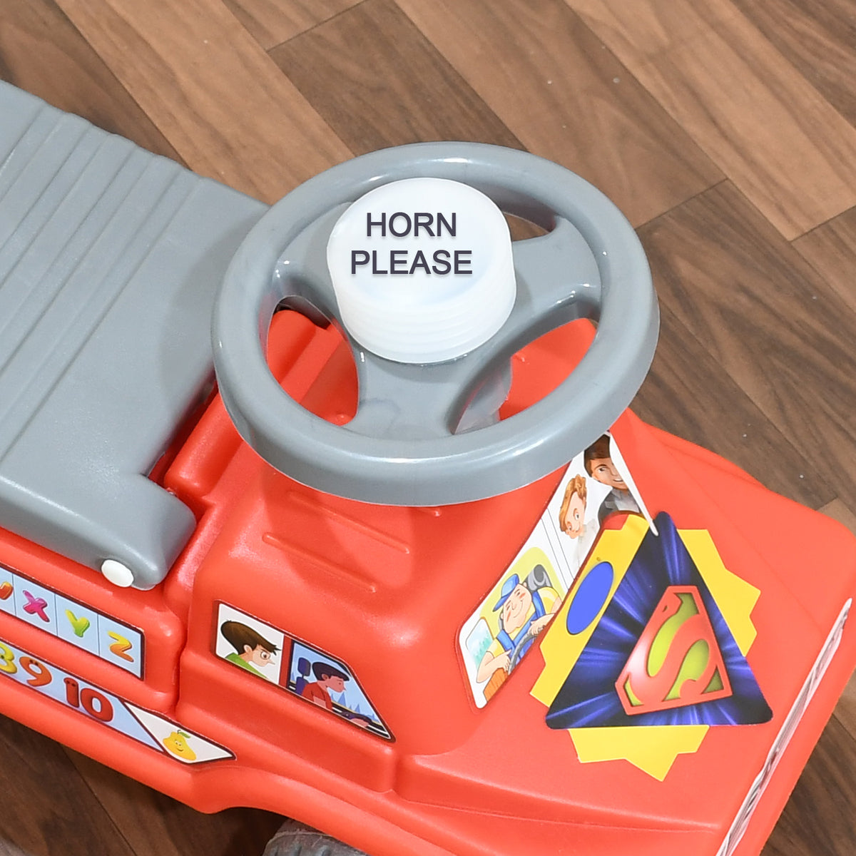 Kids Baby City Ride On Push Car Ride With Backrest Musical Horn For Children Kids Toy Ride-on Kids Toys Toddler Baby Toy Baby Car Suitable For Kids Boysgirls