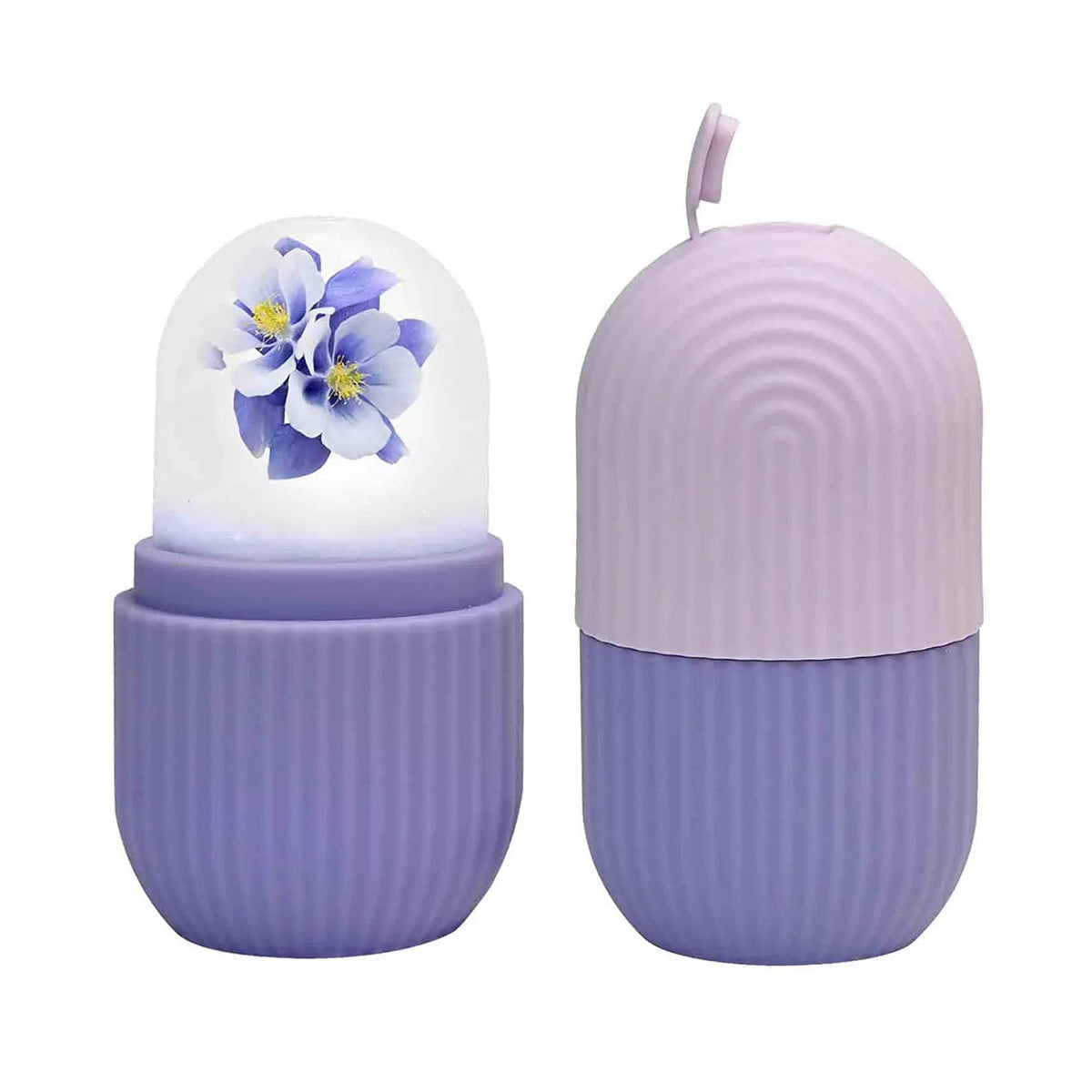 Beauty Ice Roller For Face Massager  Eye Reusable Face Rollers Facial Roller ( Purple Color)