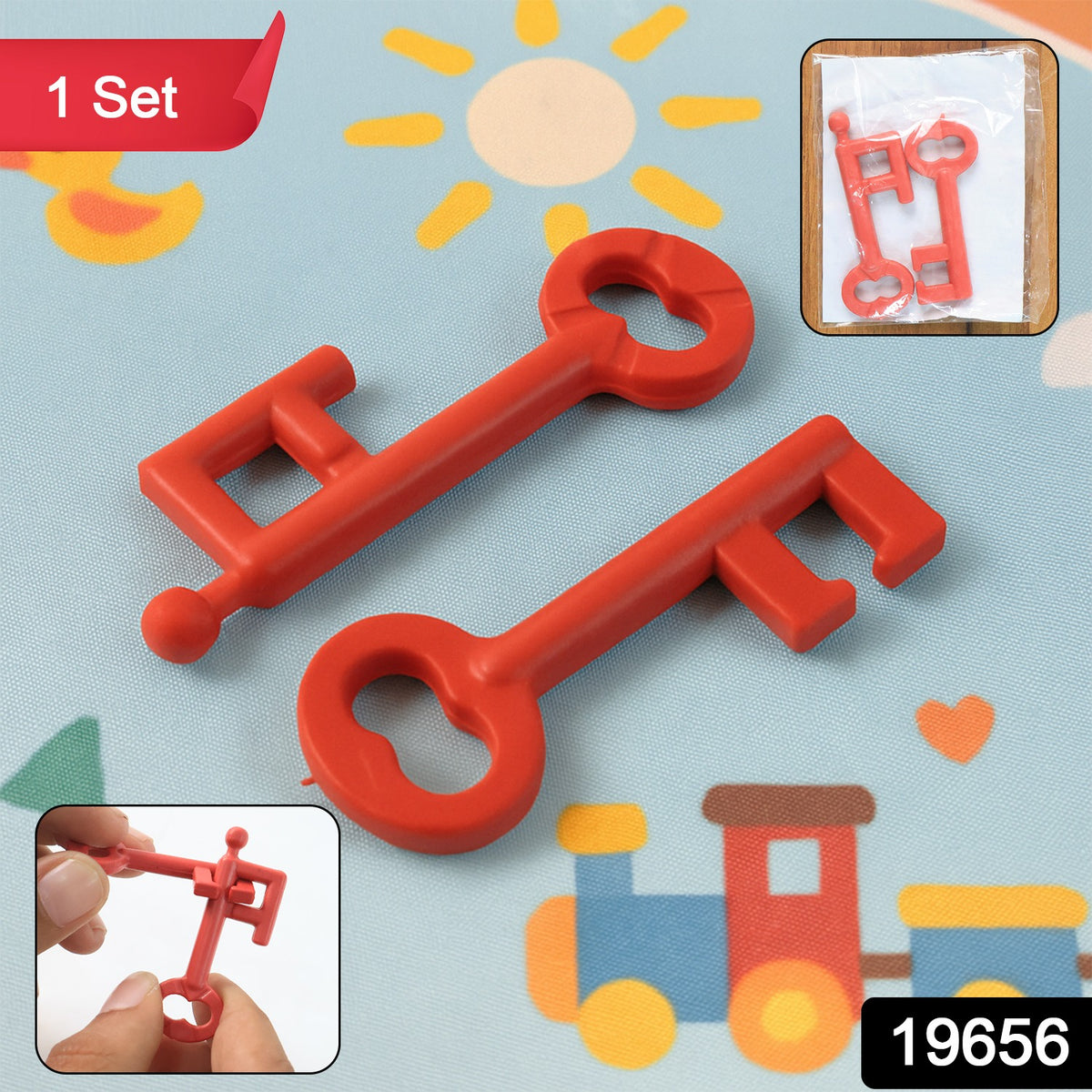 Magic Key Puzzle Set  Fun Brain Teaser Toy