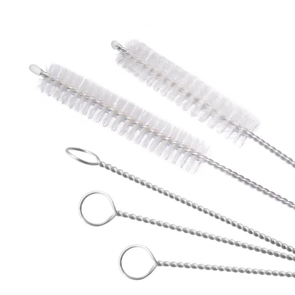 Stainless Steel Straw Cleaning Brush Drinking Pipe 23mm 1 Pcs