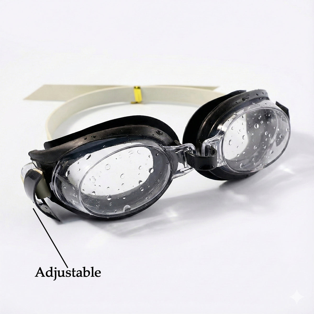 Uv Protection Swimming Goggles (1 Pc)
