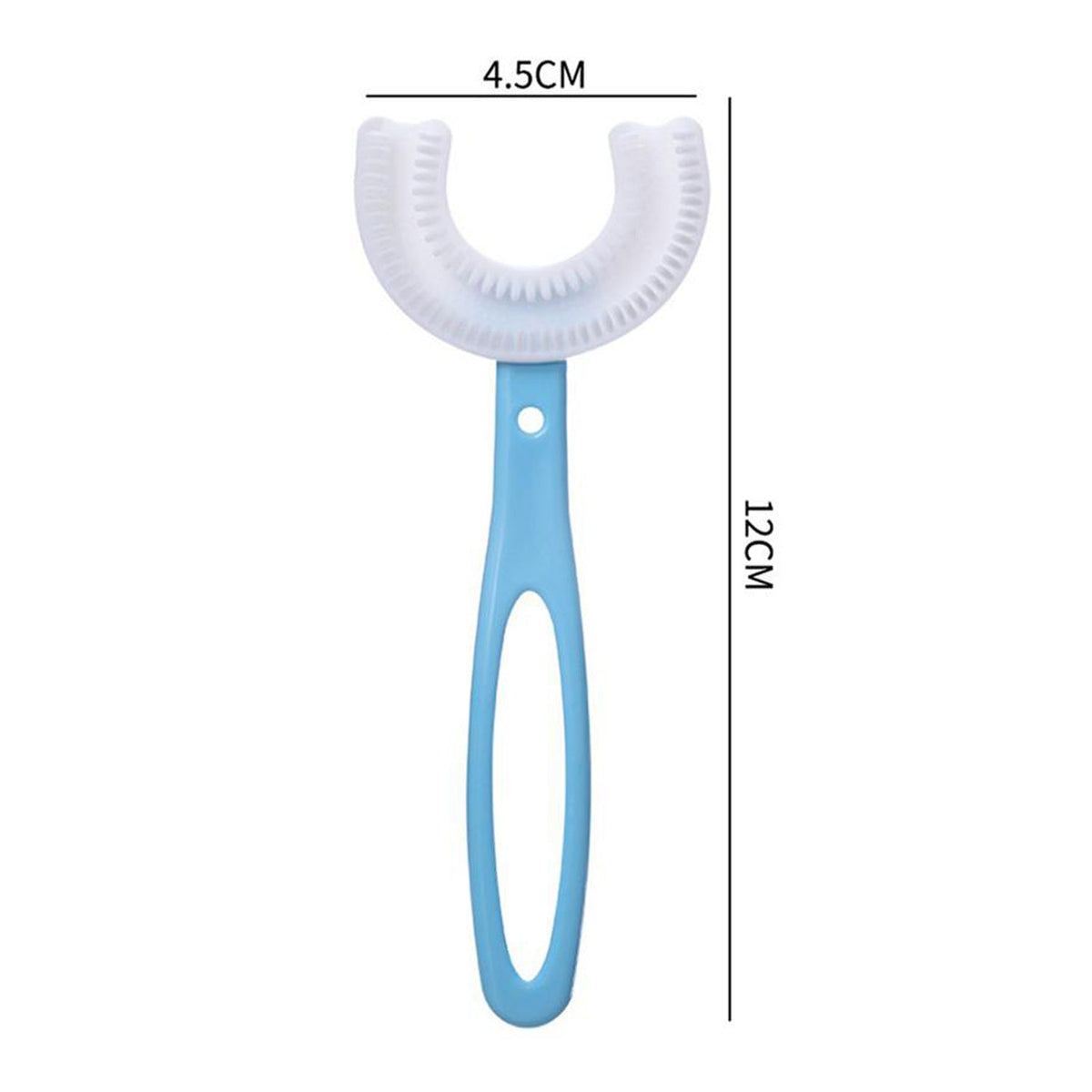 Kids U Shaped Large Tooth Brush Used In All Kinds Of Household Bathroom Places For Washing Teeth Of Kids Toddlers And Childrens Easily And Comfortably.