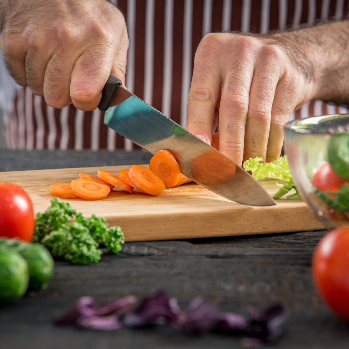 Natural Wood Chopping Cutting Board For Kitchen Vegetables Fruits  Cheese Bpa Free.