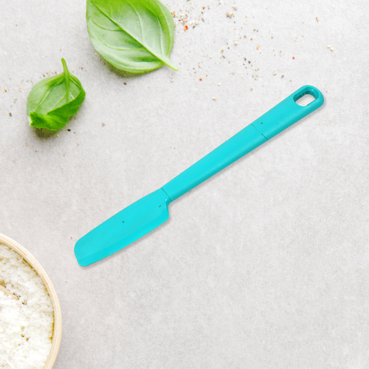 Silicon Non-stick Heat Resistant Kitchen Spatula Butter Knife Non-stick Flexible Rubber Scrapers