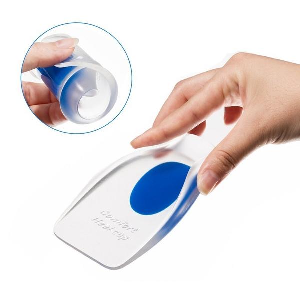 Gel Heel Cups Silicon Heel Pad For Heel Ankle Pain