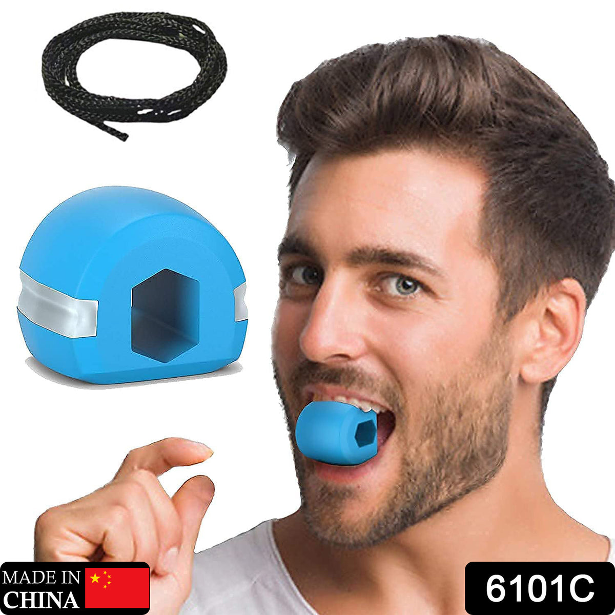 Cn Mix Jaw Exerciser Used To Gain Sharp And Chiselled Jawline Easily And Fast.