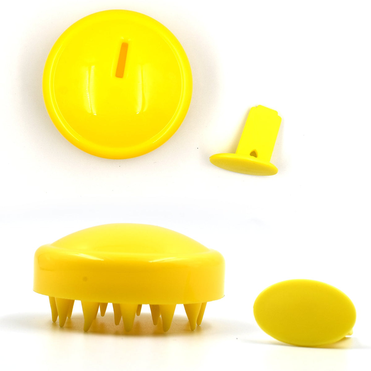Hair Scalp Adjustable Massager Shampoo Brushscalp Shampoo Brush
