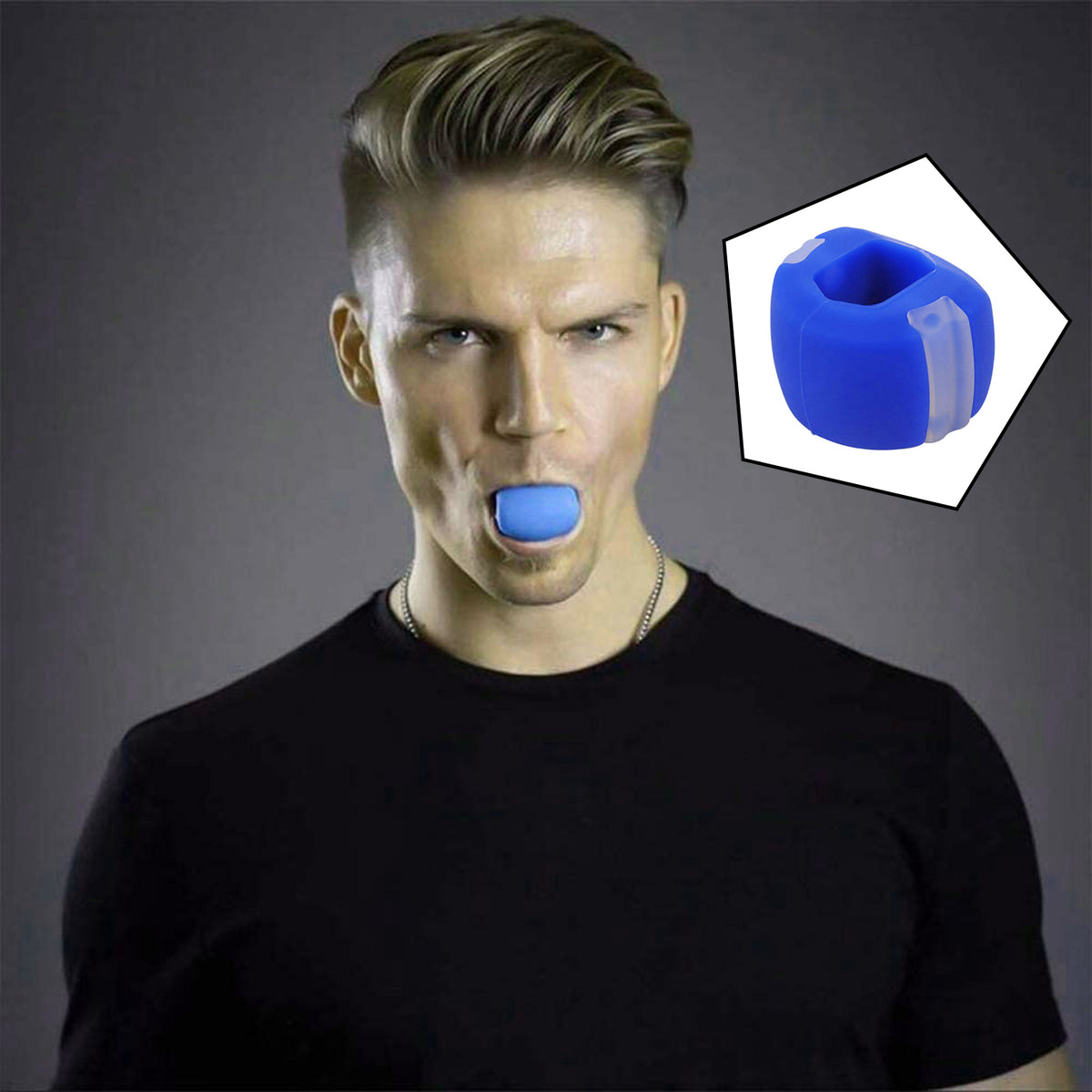 Set Of 6pc Jawline Exerciser Tool Men  Women Double Chin Reducer For Women And Men