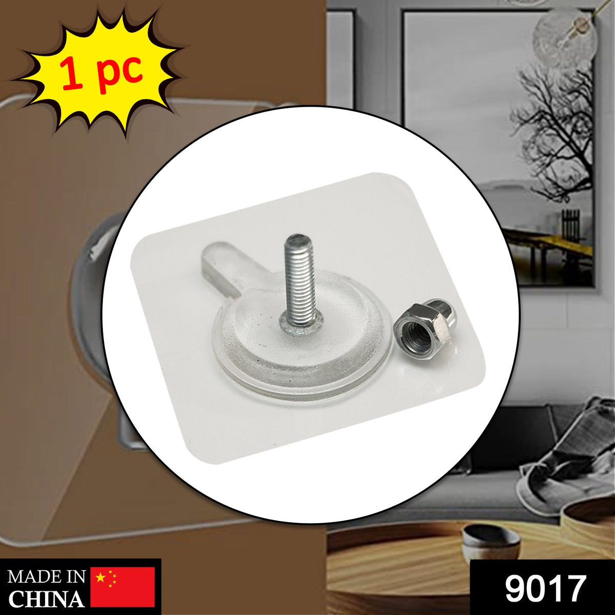 Adhesive Screw Wall Hook Used In All Kinds Of Places Including Household And Offices For Hanging And Holding Stuffs Etc.