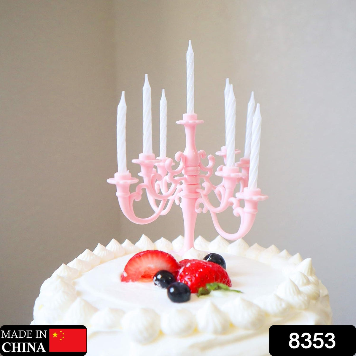 Luxury Birthday Candles Special Cake Candles Stand Party And Event Unique Candle Cake Topper With 9 Candles Cake Candle Holders Cake Decorations Romantic Propose Candles