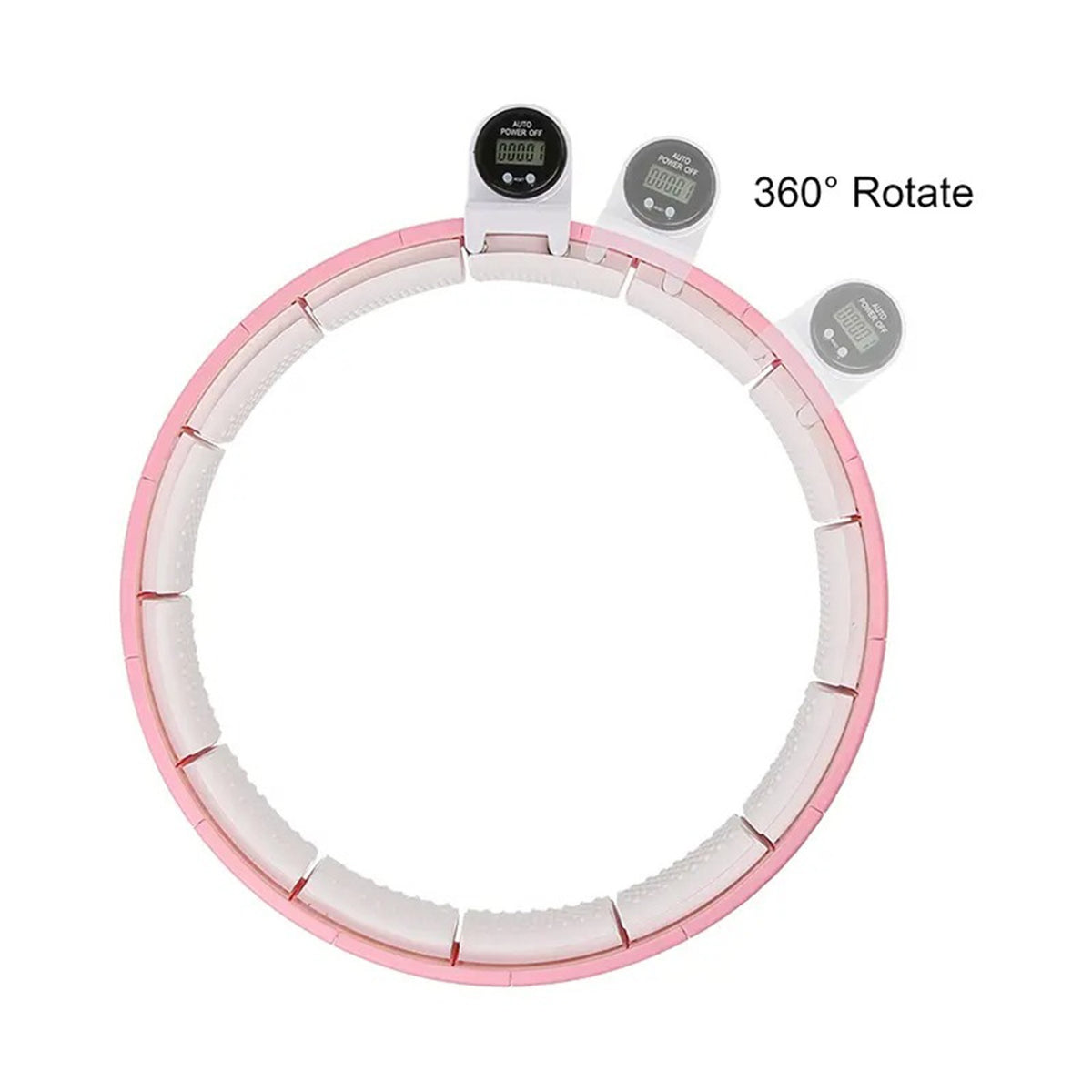 Fitness Adjustable Detachable Fitness Hula Hoop Ring Smart Round Count  Weight Loss Gym Equipment Exercise Smart Hula Hoops
