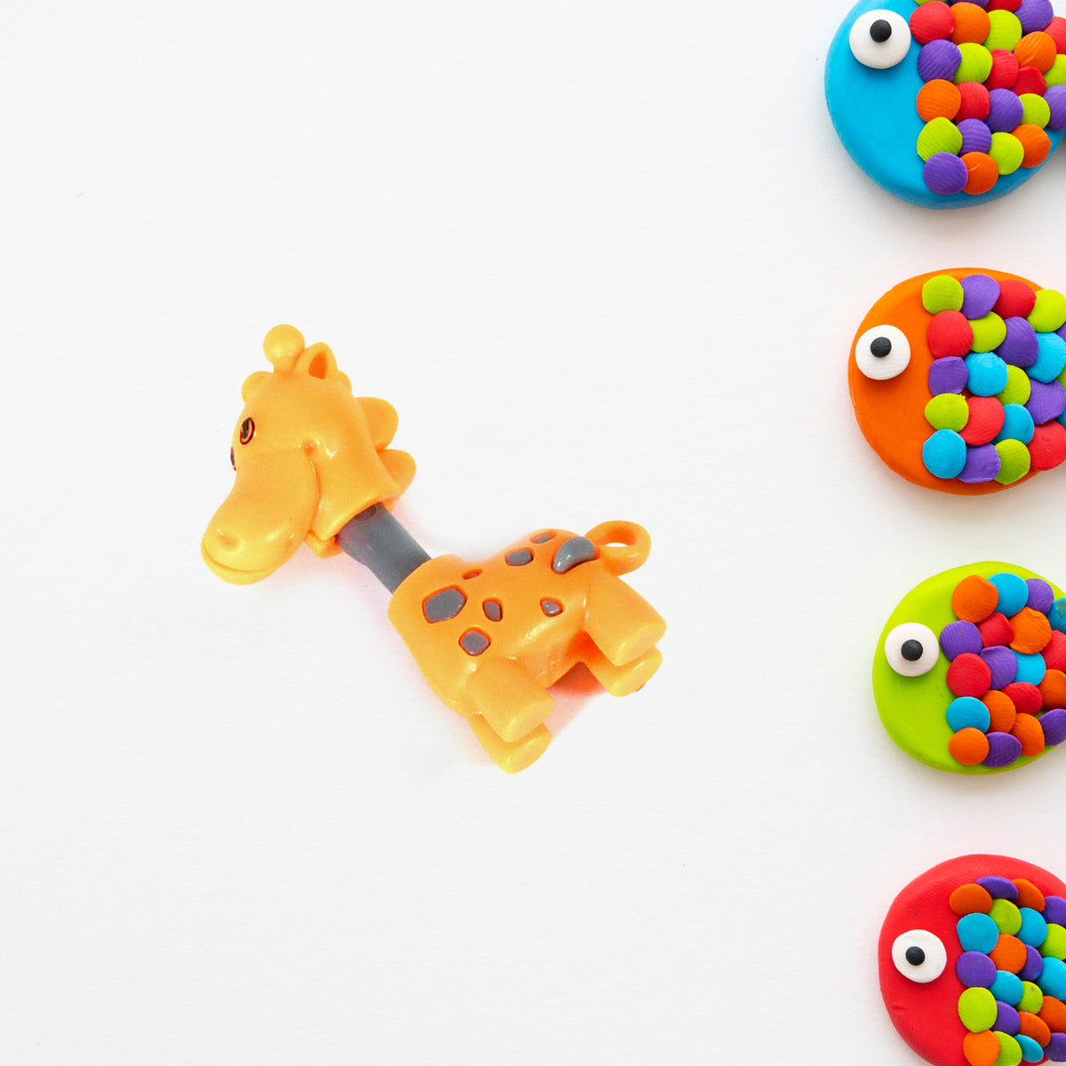 Extandable Giraffe Toy Cute Looking Giraffe With Extandable Neck (1pc)