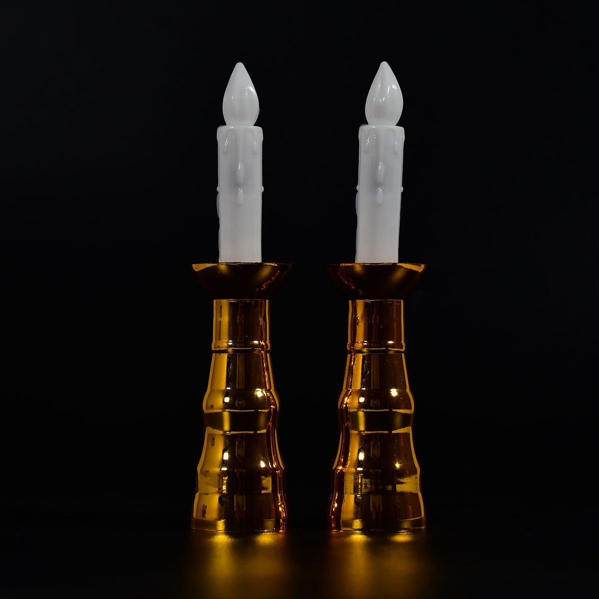 2pcs Led Candle Light Candles Flameless Lamp Indoor Window Decoration Wedding Party Decor Light