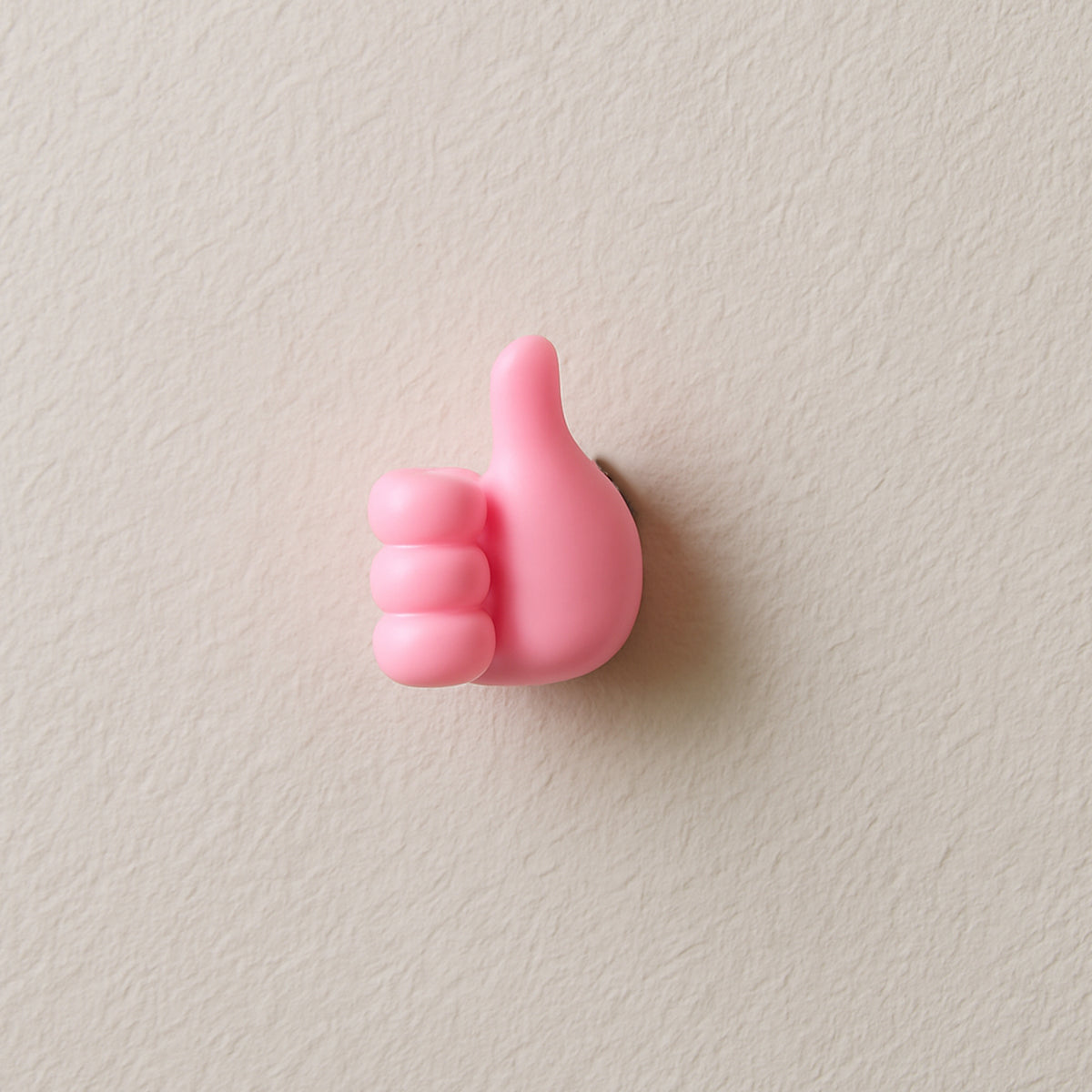 Pink Multifunctional Multi Functional Hand Shape Wall Clip Hanger Keys Cable Holder