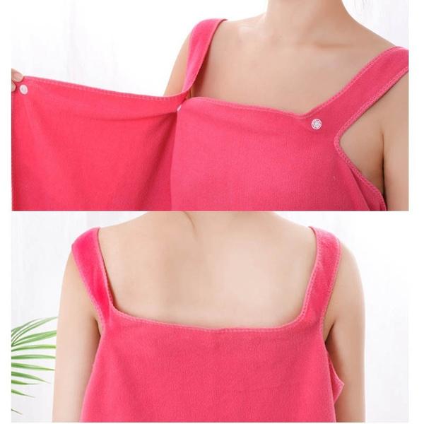 Soft Cotton Bathrobe For Girls  Women  Bath Robe Towel For Women Quick Dry Dress Towel For Ladies.