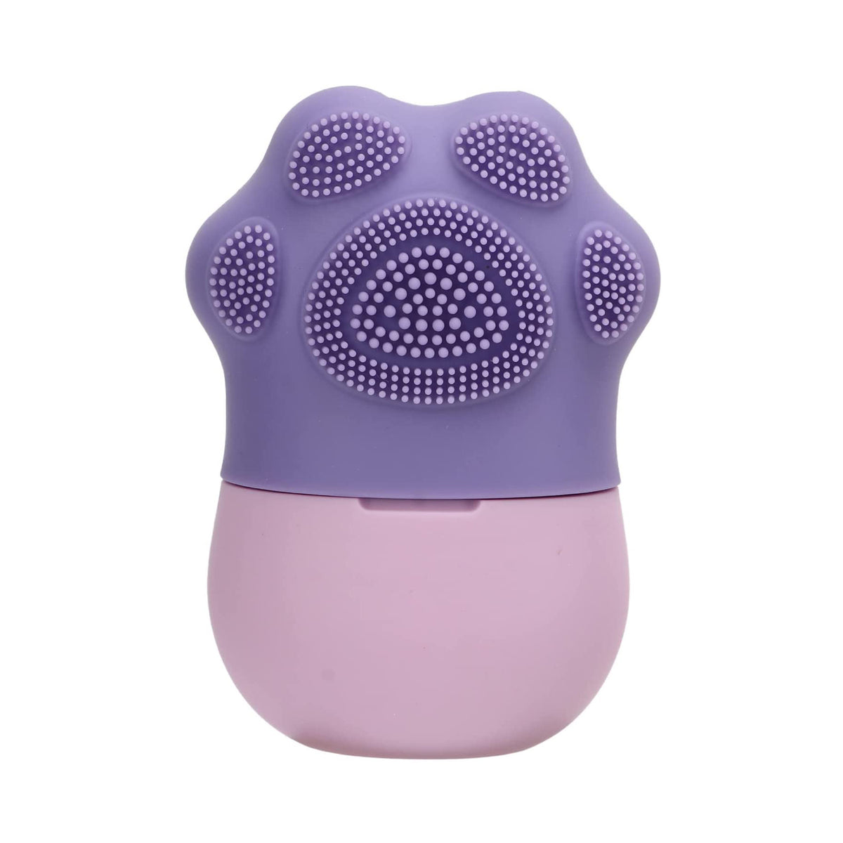 Non Slip Silicone Face Ice Cubes Easy Grip New Unique Shape Ice Roller Base Reusable For Beauty  ( 1 Pc )