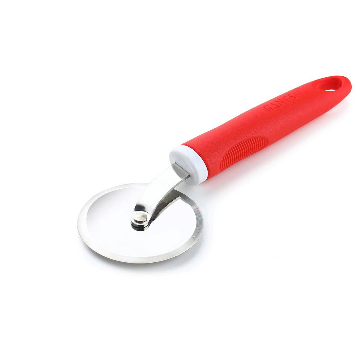 Ganesh  Pizza  Pastry Cutter Wheel Pizza Cutter  (Stainless Steel) strong