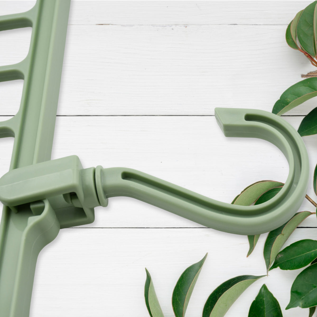 Hole Plastic Hanger Hanging Hook Indoor Wardrobe Clothes Organization Storage Balcony Windowsill Suit Racks