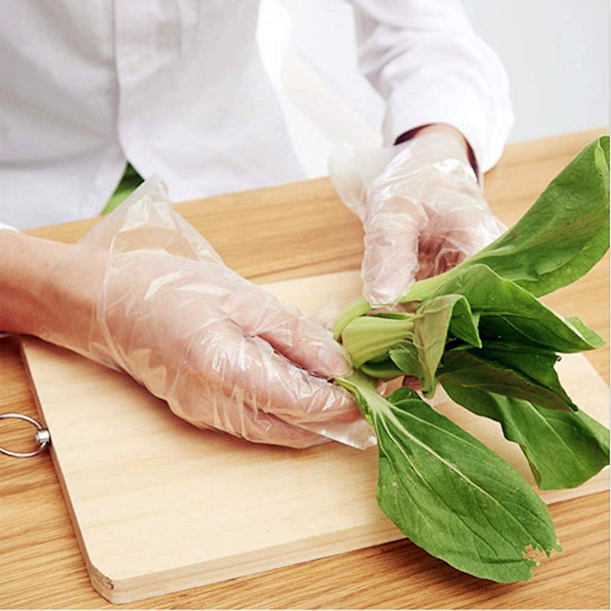 Eco-friendly Kitchen Hand Gloves Disposal Hand Gloves Free Size (100 Pc)