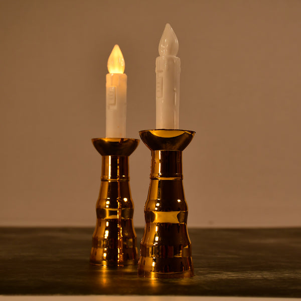 2pcs Led Candle Light Candles Flameless Lamp Indoor Window Decoration Wedding Party Decor Light