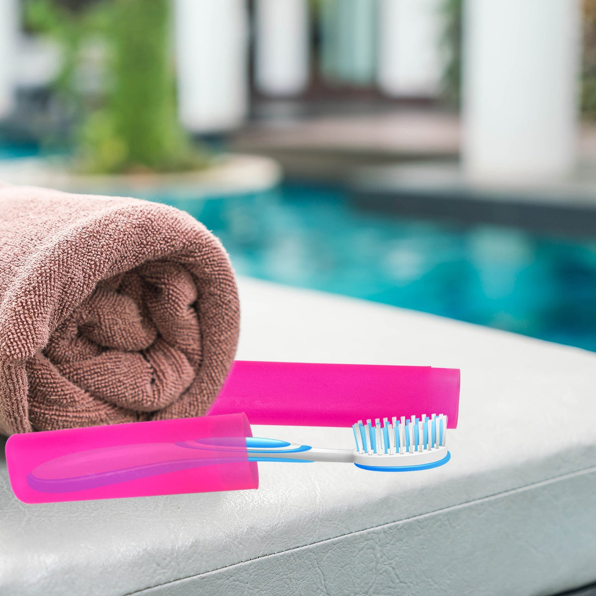 Portable Dust-proof Toothbrush Cases Toothbrushes Holder (Pack Of 4)