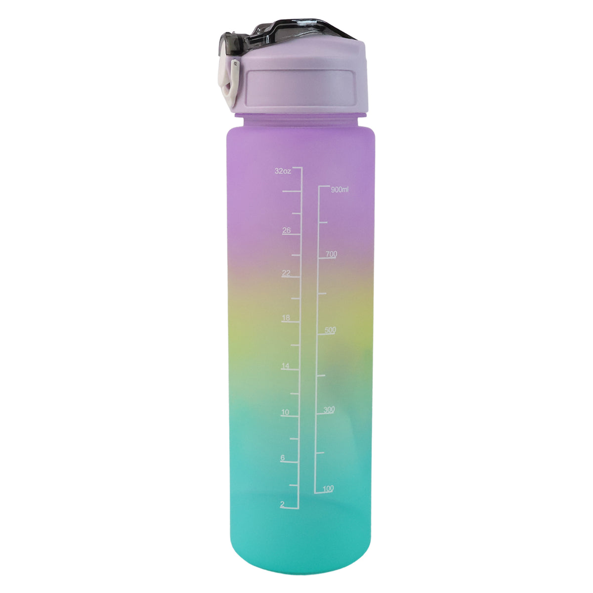 Motivational Water Bottle With Straw  Time Marker Bpa-free Tritan Portable Gym Water Bottle Leakproof Reusable Special Design For Your Sports Activity Hiking Camping