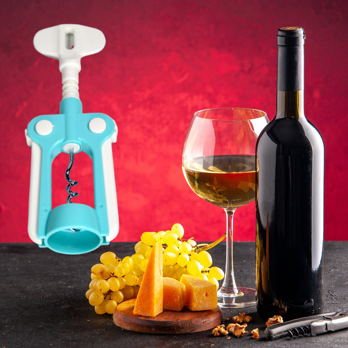 Waiter Wine Corkscrew Bottle Beer Cap Opener For Restaurants Bar Home