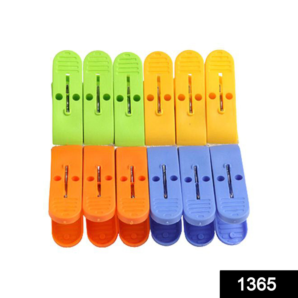 Plastic Cloth Clips For Cloth Dying Cloth Clips (Multicolour)