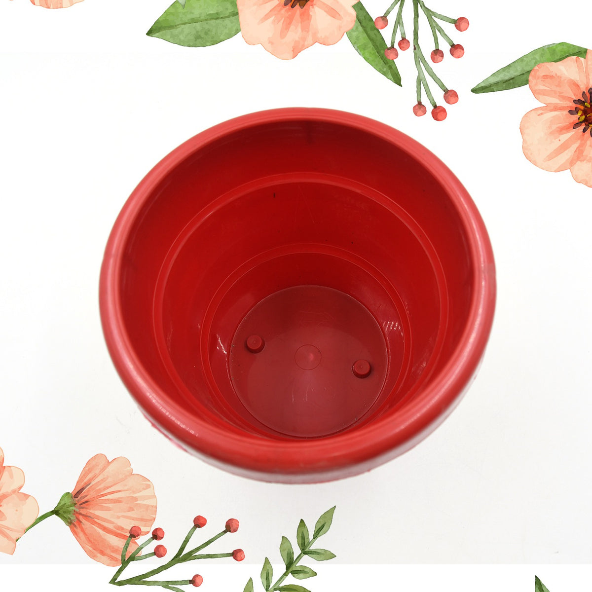 Plastic Heavy Duty Plant Container Potgamla For Indoor Home Decor  Outdoor Balcony Garden 13cm (Pack Of 1 Pc)