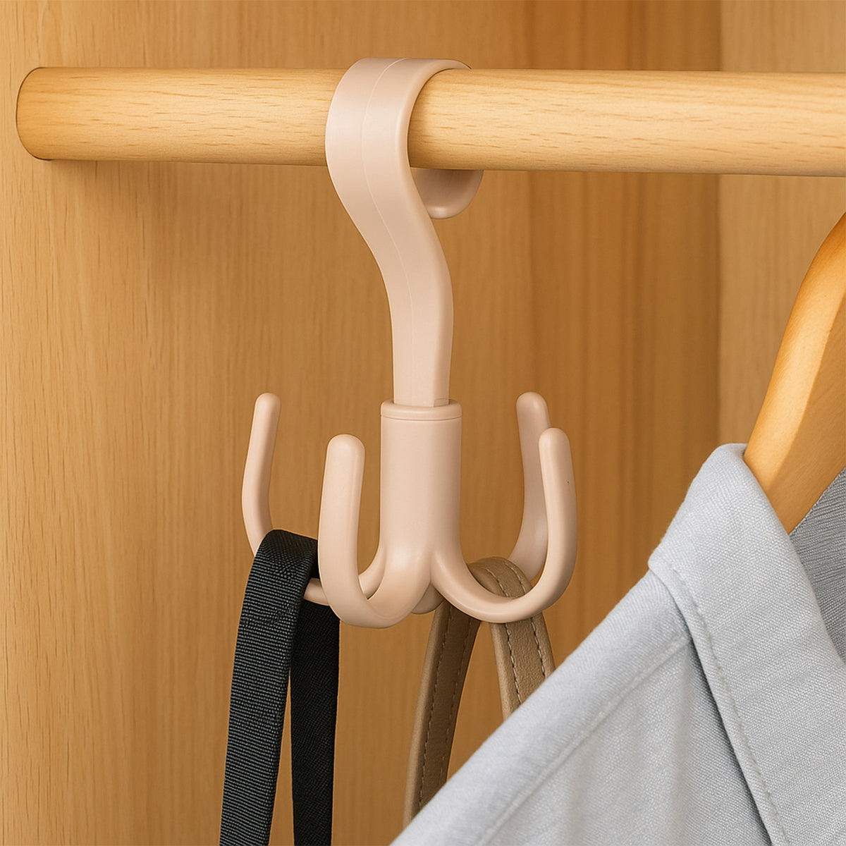360 Rotating Multipurpose Hook Hanger (1 Pc)