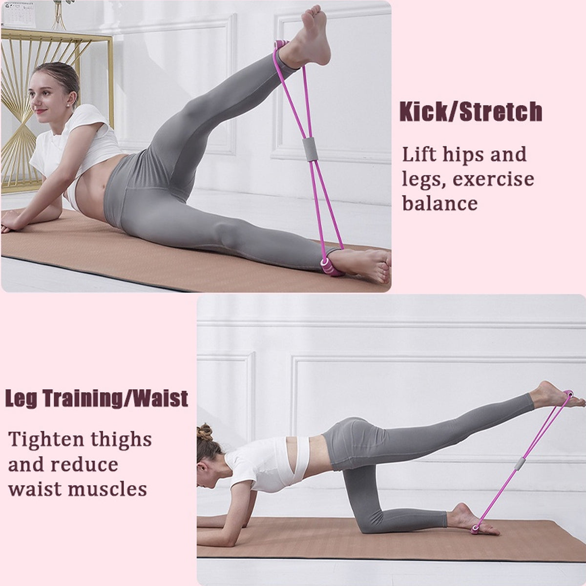 Sport Resistance Loop Band Yoga Bands Rubber Exercise Fitness Training Gym Strength Resistance Band Exercise Equipment Bands For Working Out (1 Pc)