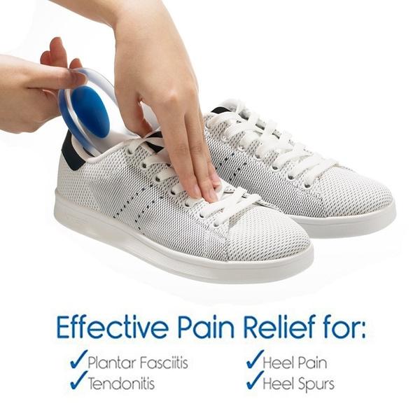 Gel Heel Cups Silicon Heel Pad For Heel Ankle Pain