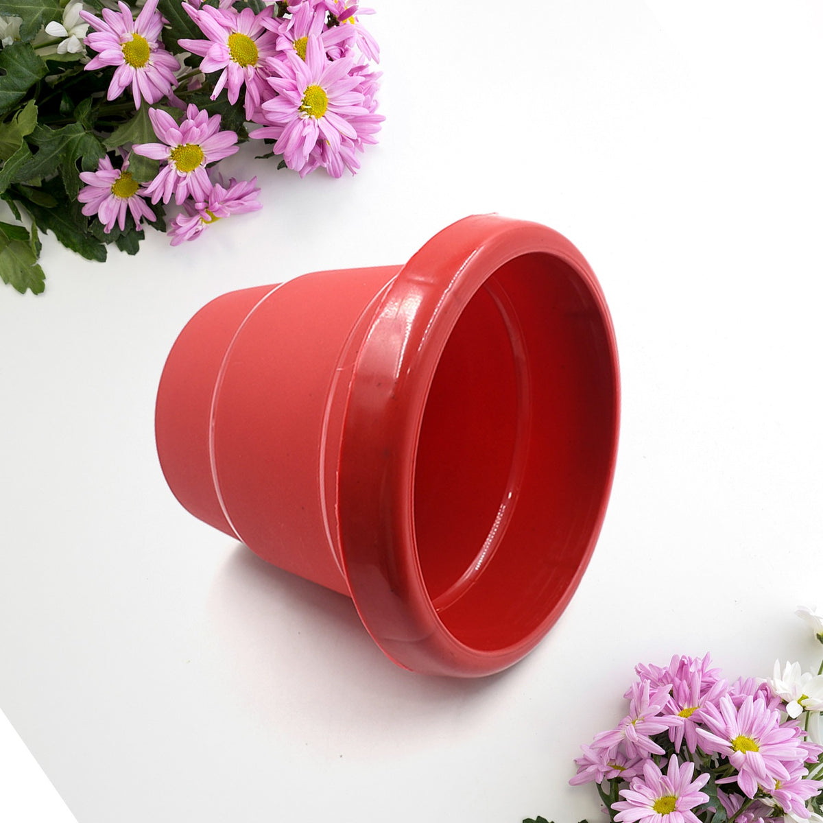 Plastic Heavy Duty Plant Container Potgamla For Indoor Home Decor  Outdoor Balcony Garden 13cm (Pack Of 1 Pc)
