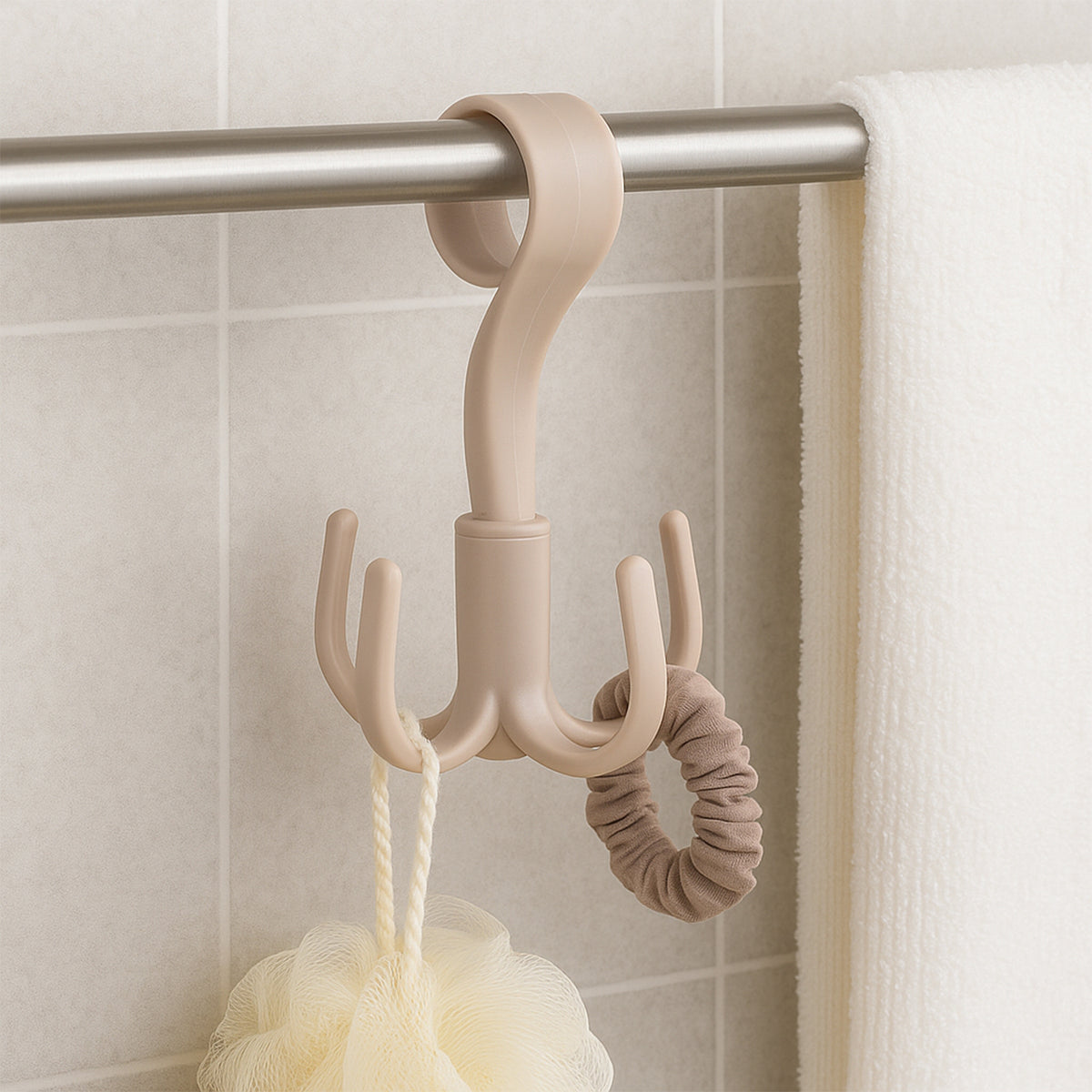 360 Rotating Multipurpose Hook Hanger (1 Pc)