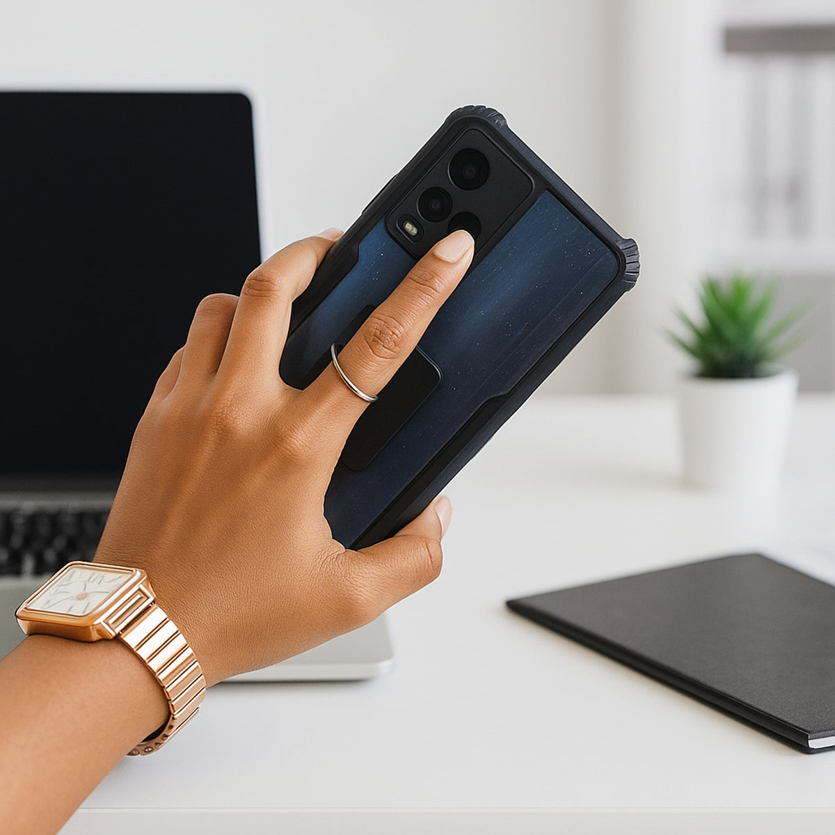 Mobile Phone Finger Stand 360rotation Phone Ring Stand Holder Kickstand Hand Finger Grip (1 Pc)